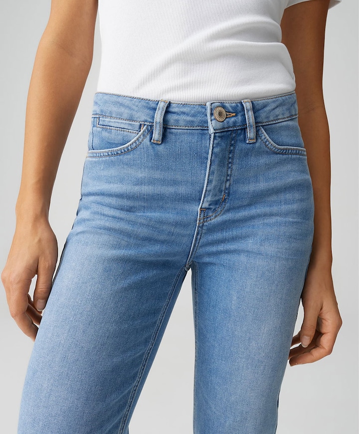 Elma clever dames jeans blauw