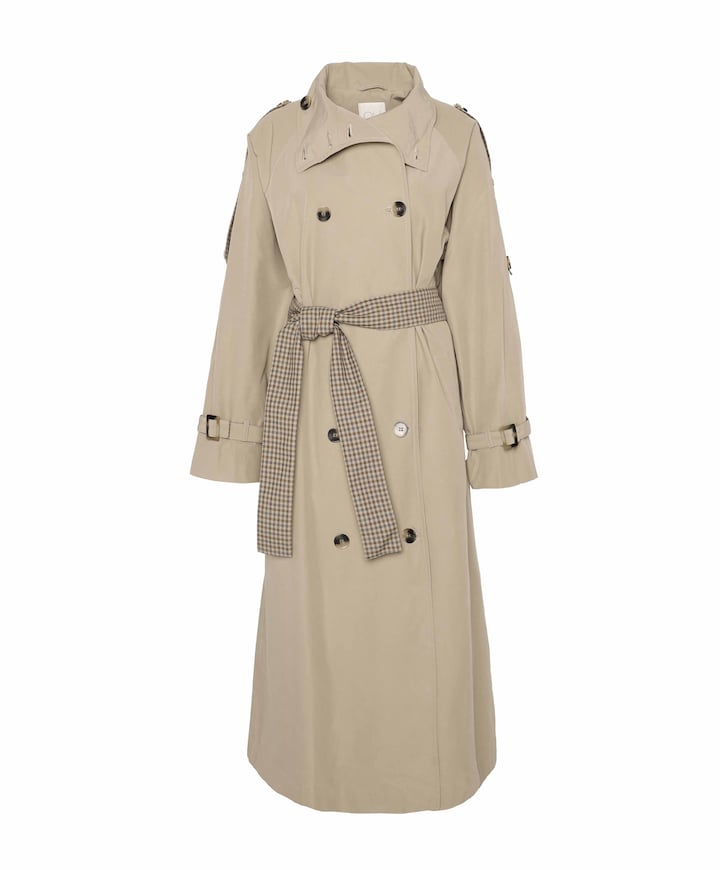 Dames jas beige