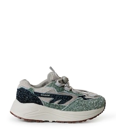 HTS SHADOW LACE FS uniseks sneakers  zwart