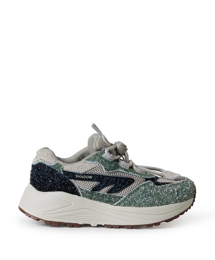 HTS SHADOW LACE FS uniseks sneakers  zwart