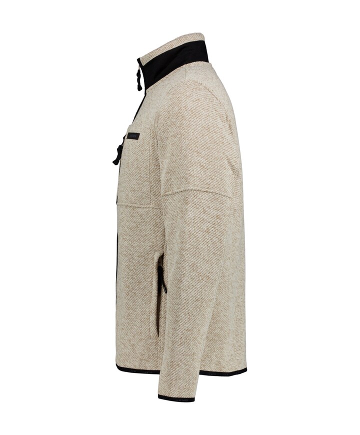 Heren vest beige