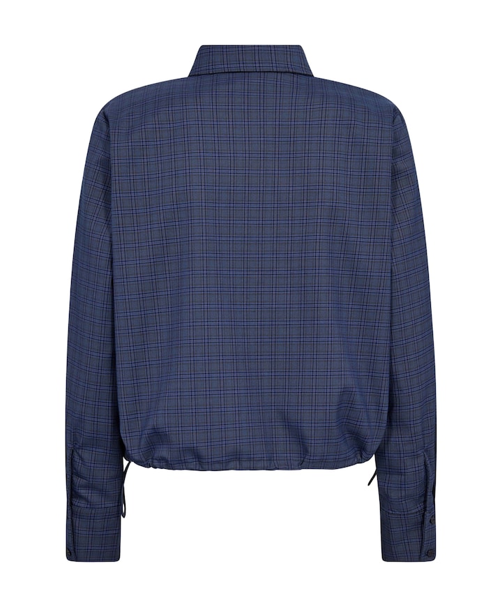 Dames blouse blauw