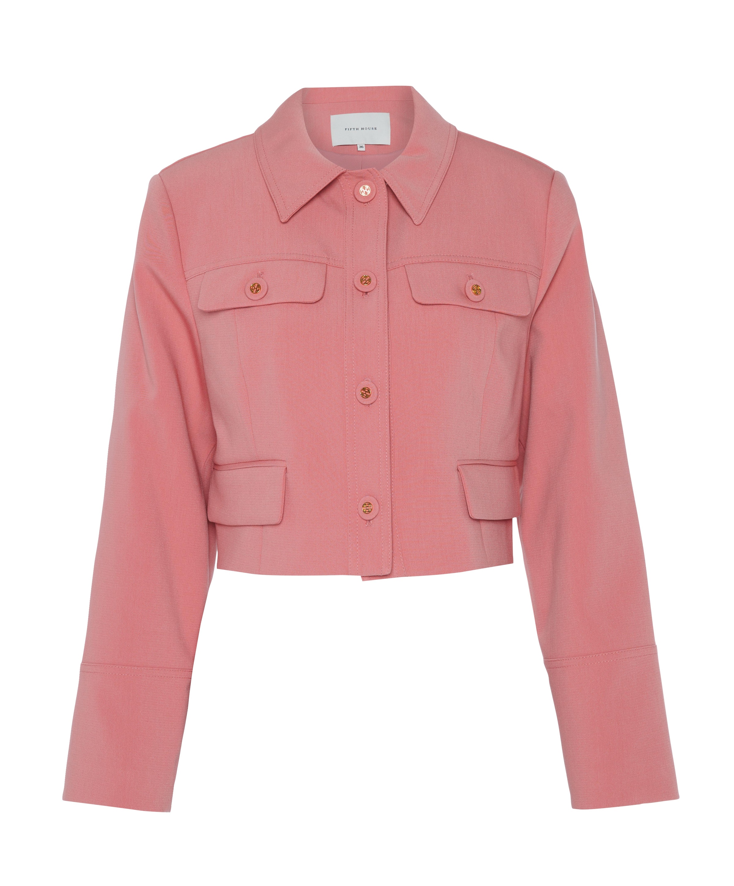 Dames blazer roze