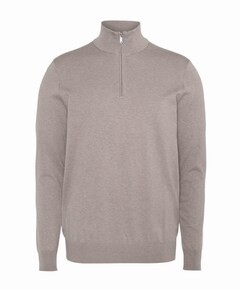 Heren trui met rits roze