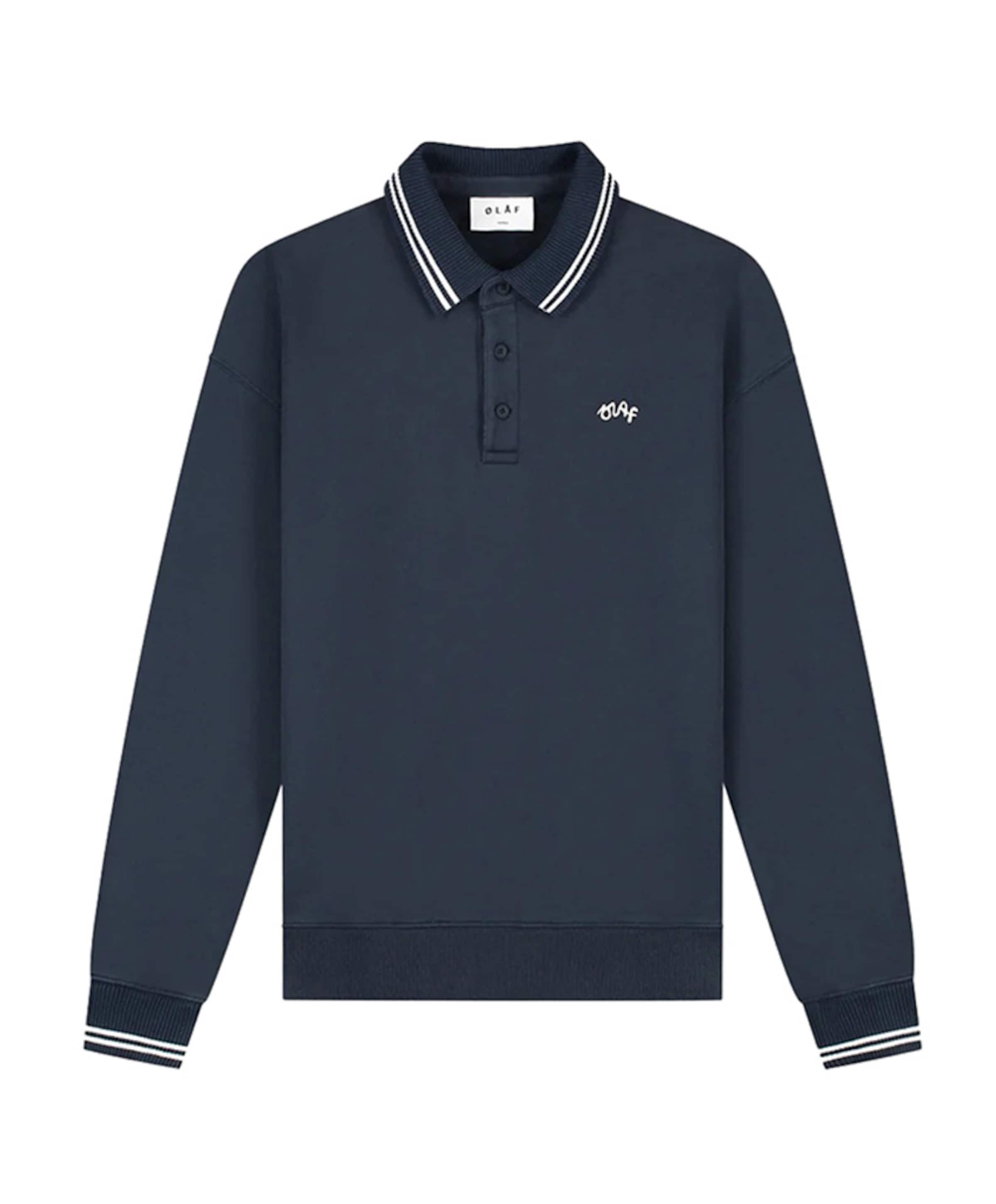 Heren polo blauw