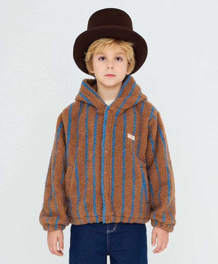 Jongens jas beige
