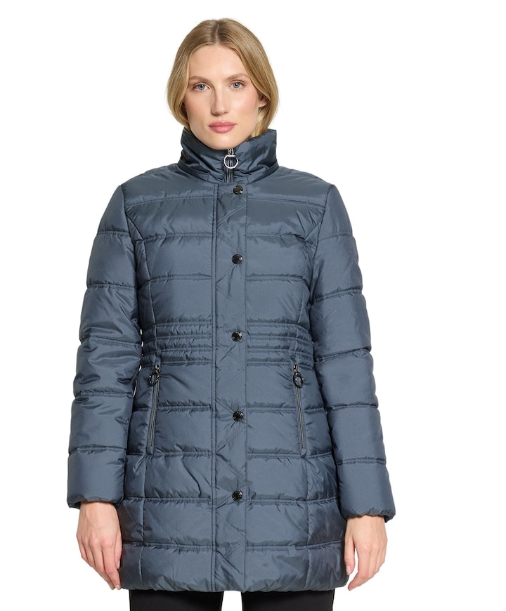 Dames jas blauw