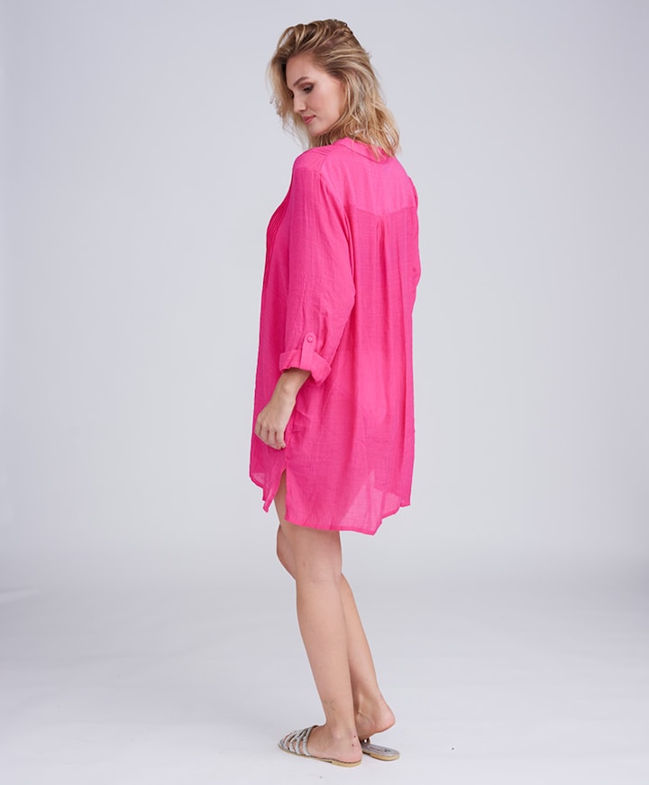 Dames jurk roze