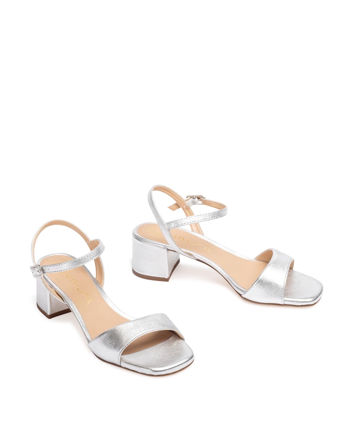 Kirk  dames sandalets zilver