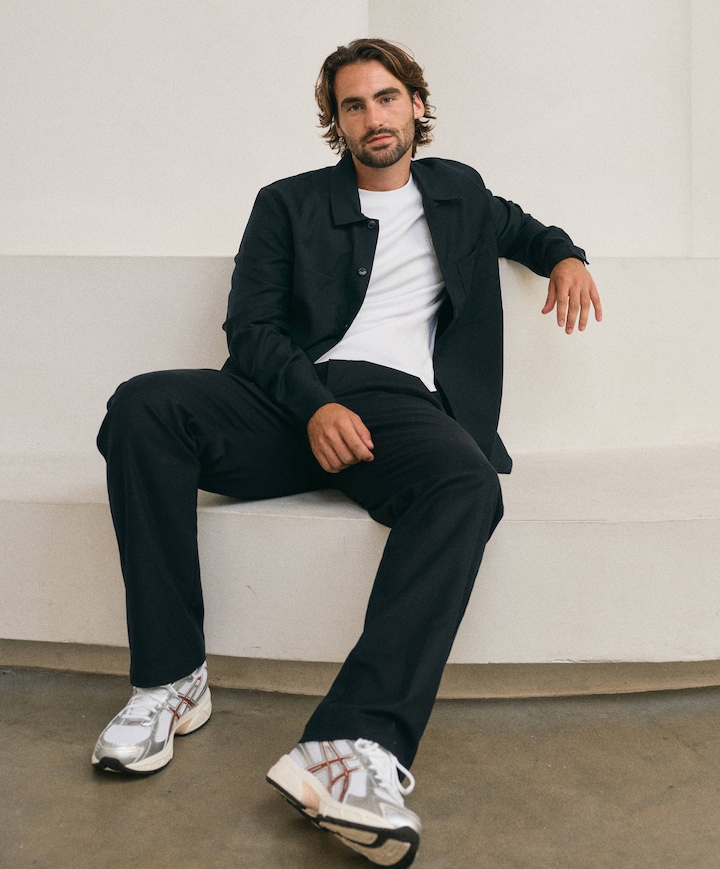 Sajabari x trousers 14930 heren broek zwart
