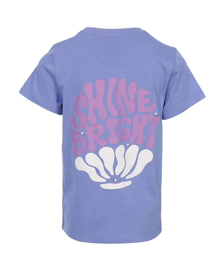 Meisjes t-shirt paars