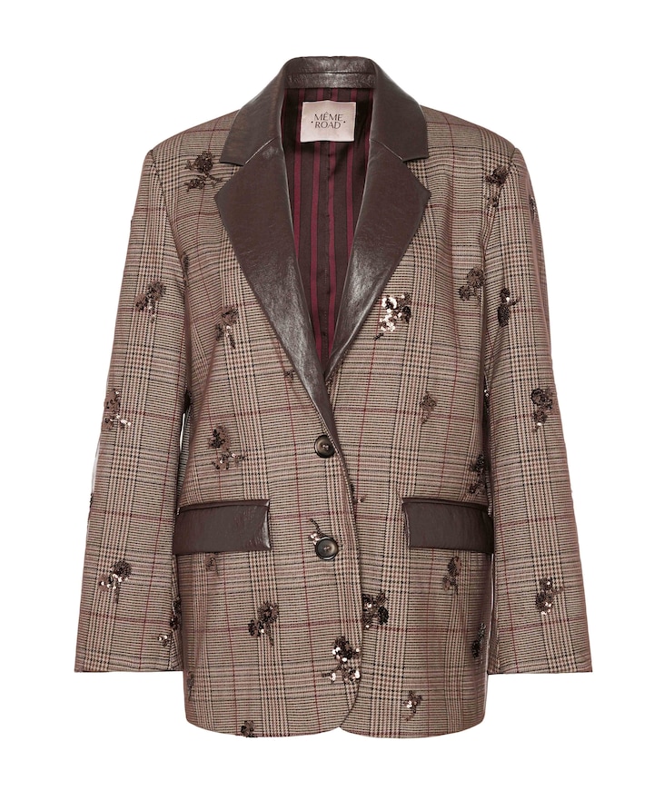 Dames blazer beige