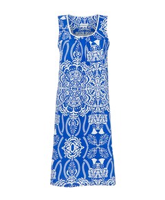 Dames nachthemd blauw