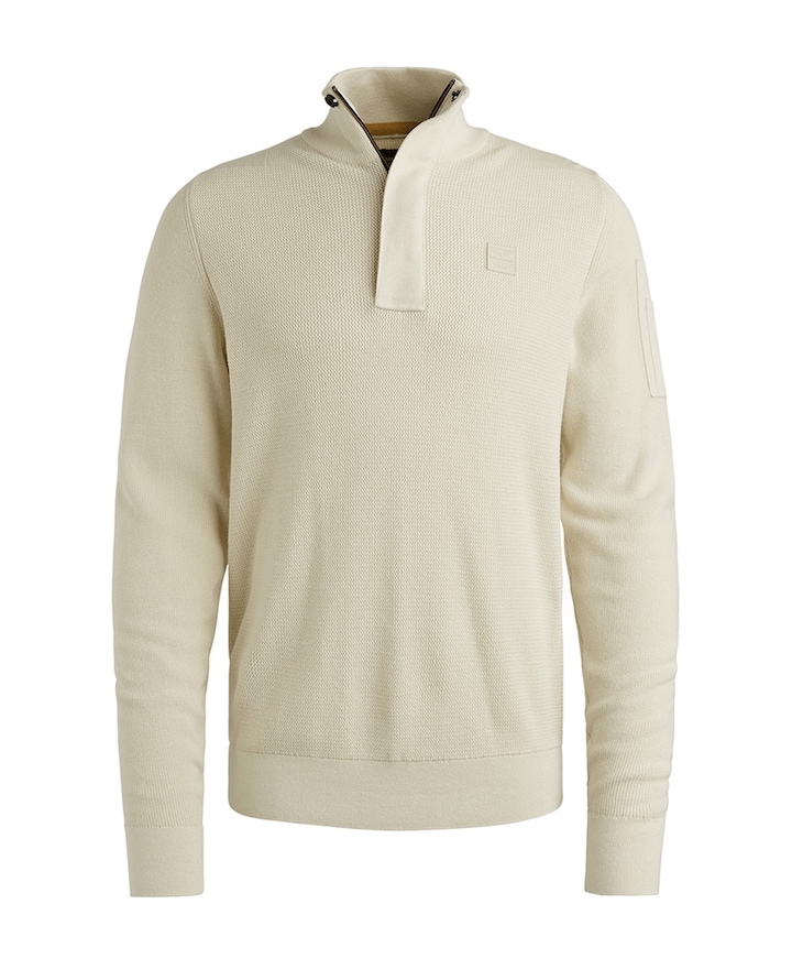 Heren trui ecru