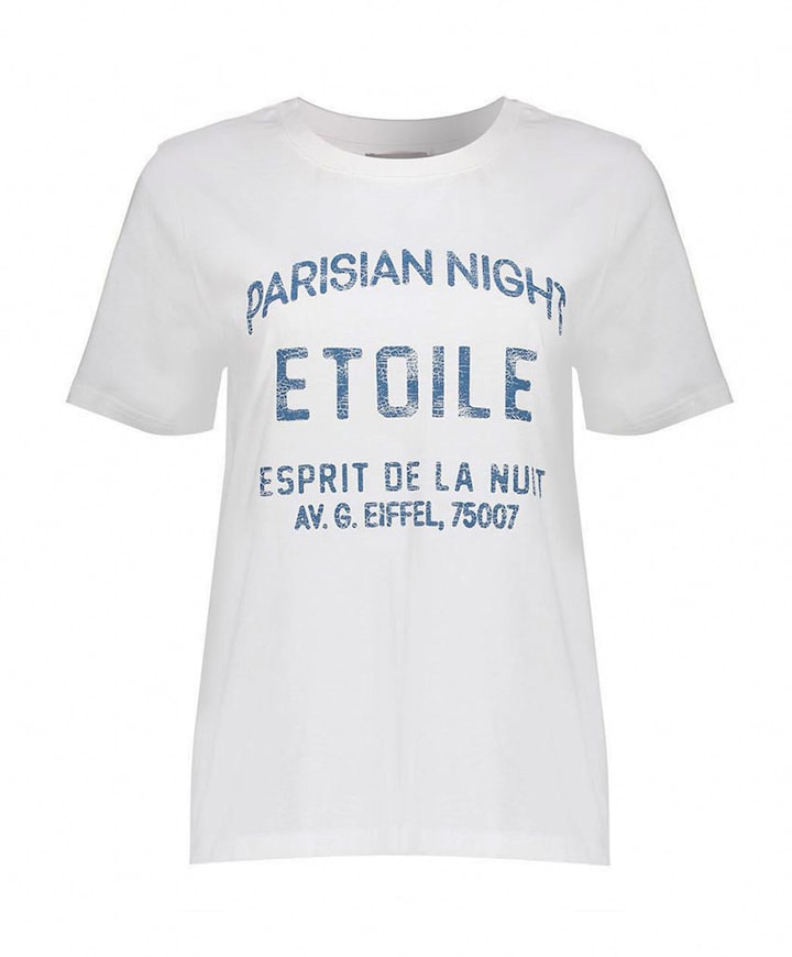 Dames T-shirt ecru