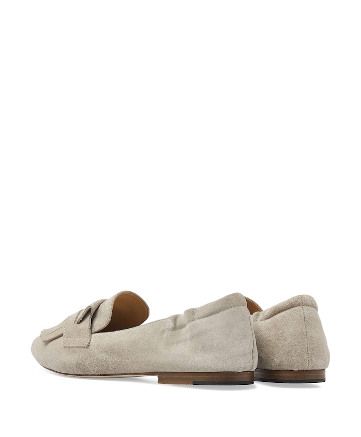 Lola Oakley dames loafers beige