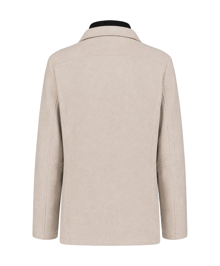 Heren jas beige