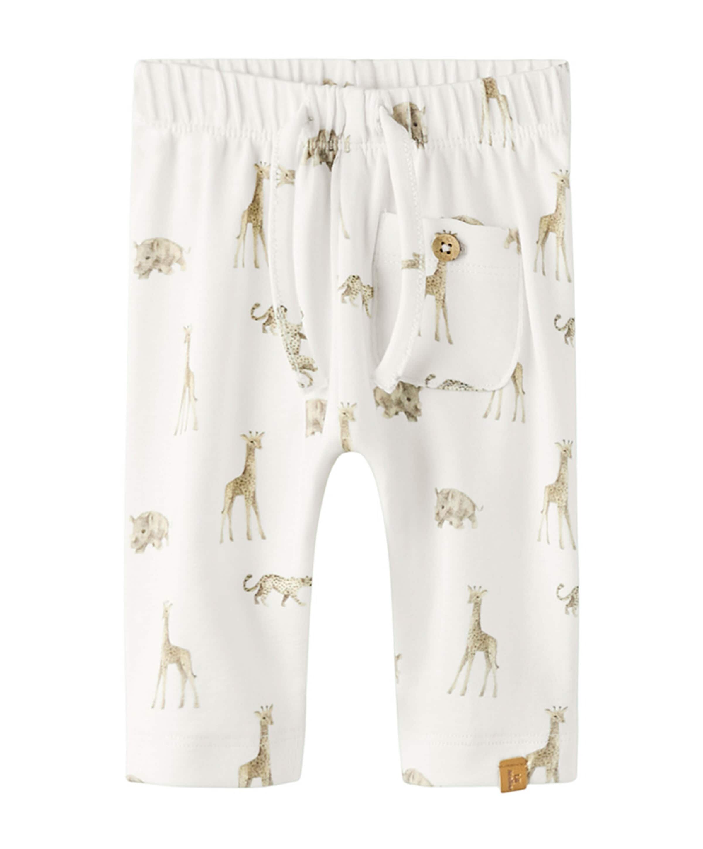NBMGAYO ELO LOOSE PANT LIL NOOS meisjes broek ecru