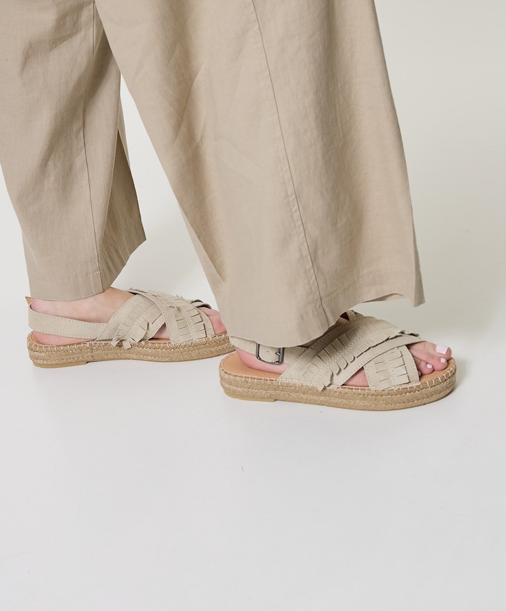 Mondi Noel dames sandalets beige