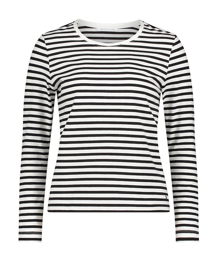 Dames longsleeve zwart