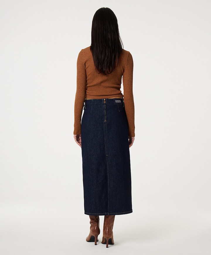 Dames longsleeve brique