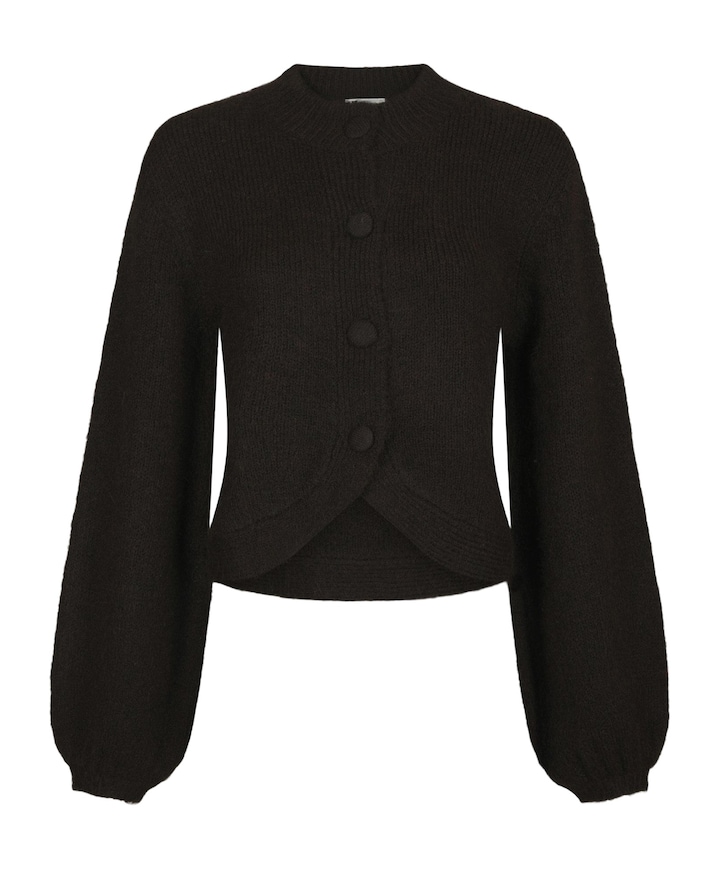 Dames vest bruin