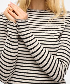 Dames longsleeve ecru