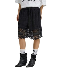 BAFINE LACE BERMUDA dames korte broek zwart