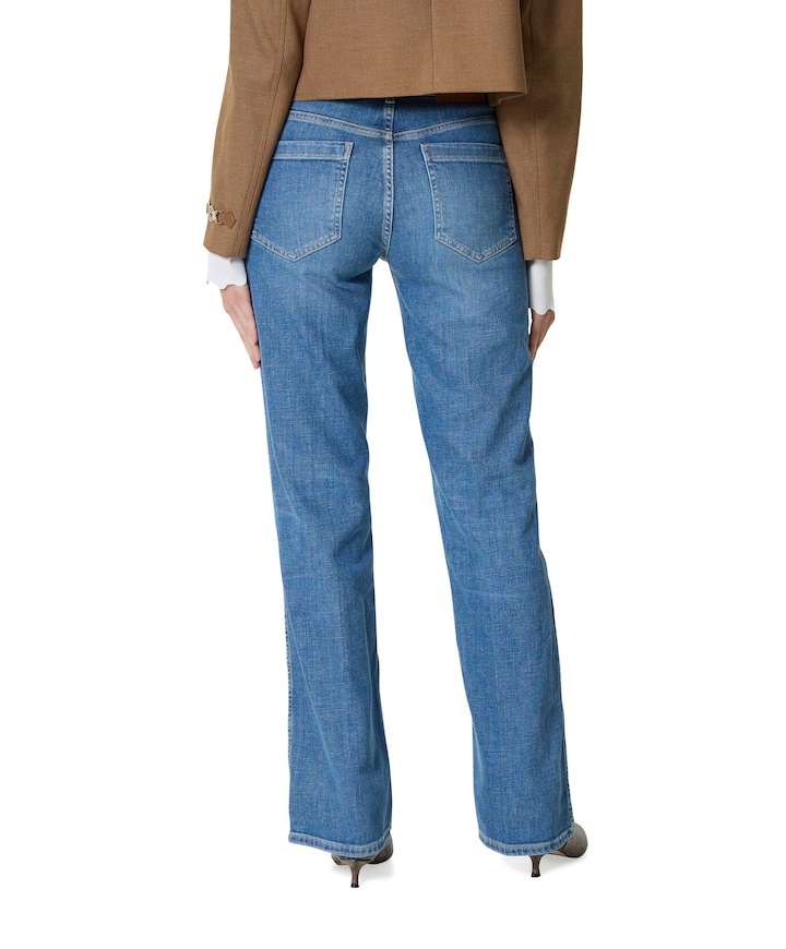 Mollie dames jeans blauw