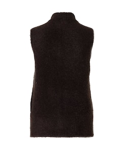 Dames gilet bruin