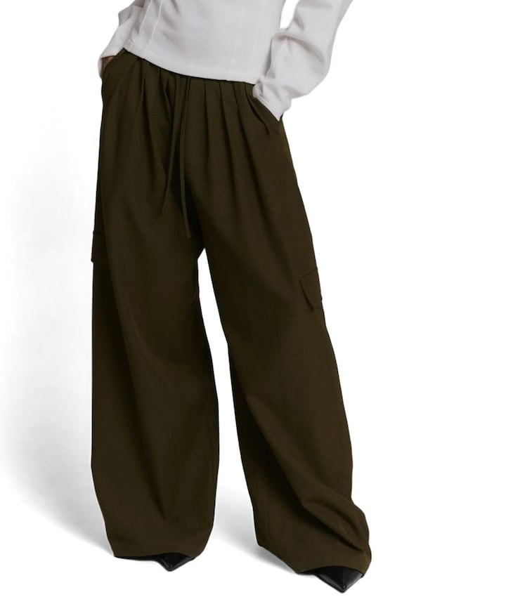 MILA dames broek groen