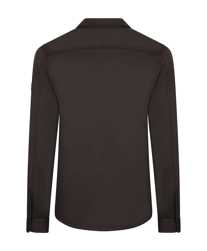Heren overshirt bruin