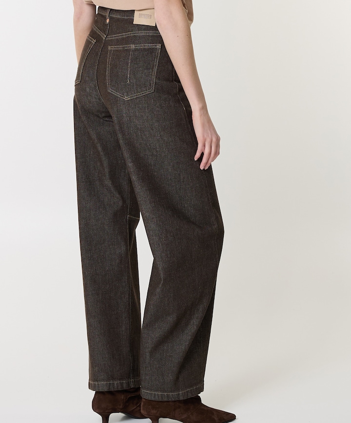 Liable dames jeans bruin