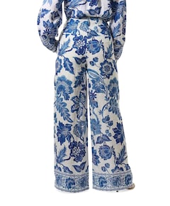 DabrinaDEA NS-Loose fit dames broek blauw