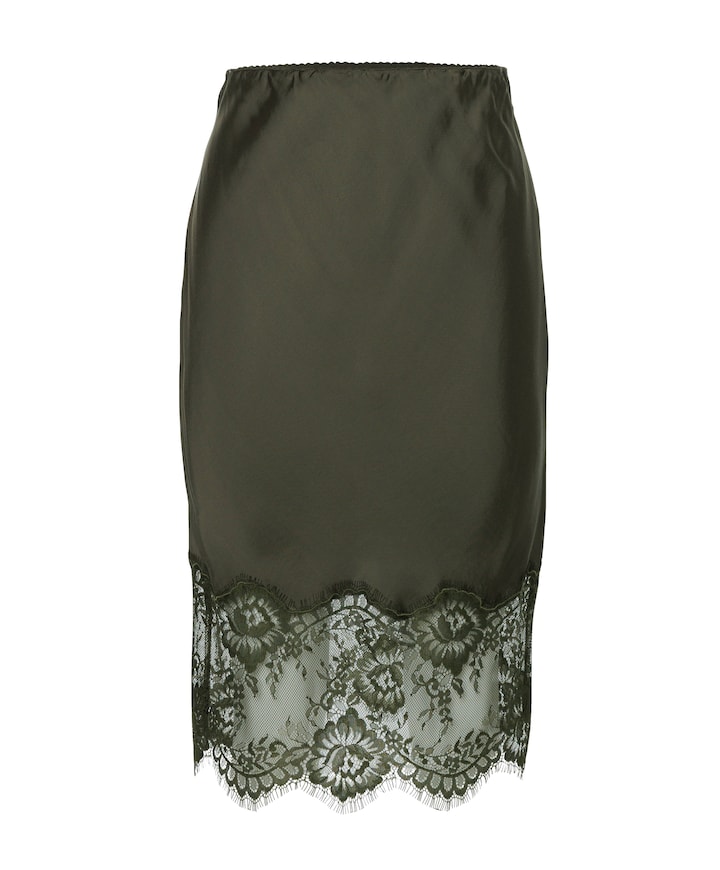Dames rok groen
