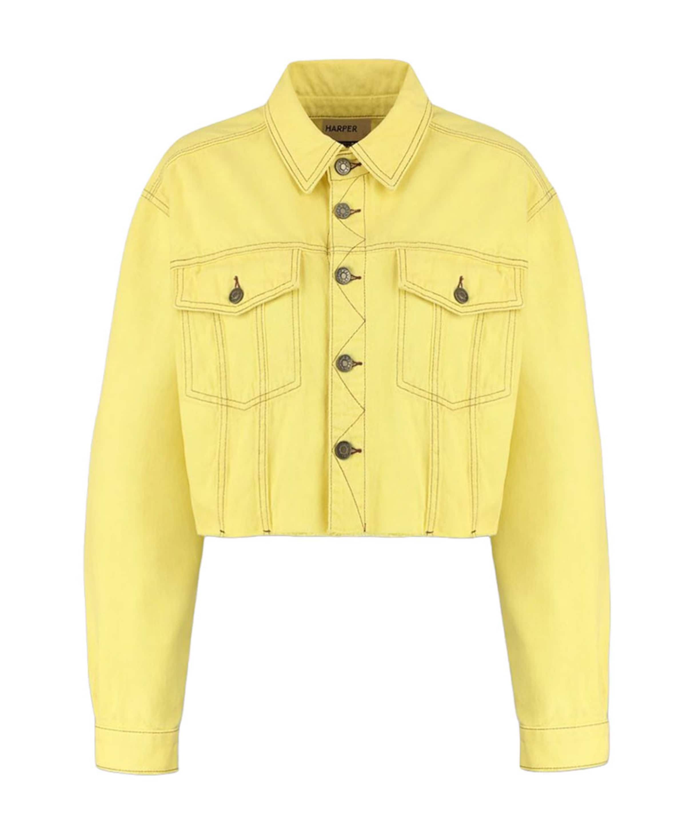 Dames spijkerjas  geel