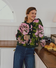Dames vest groen