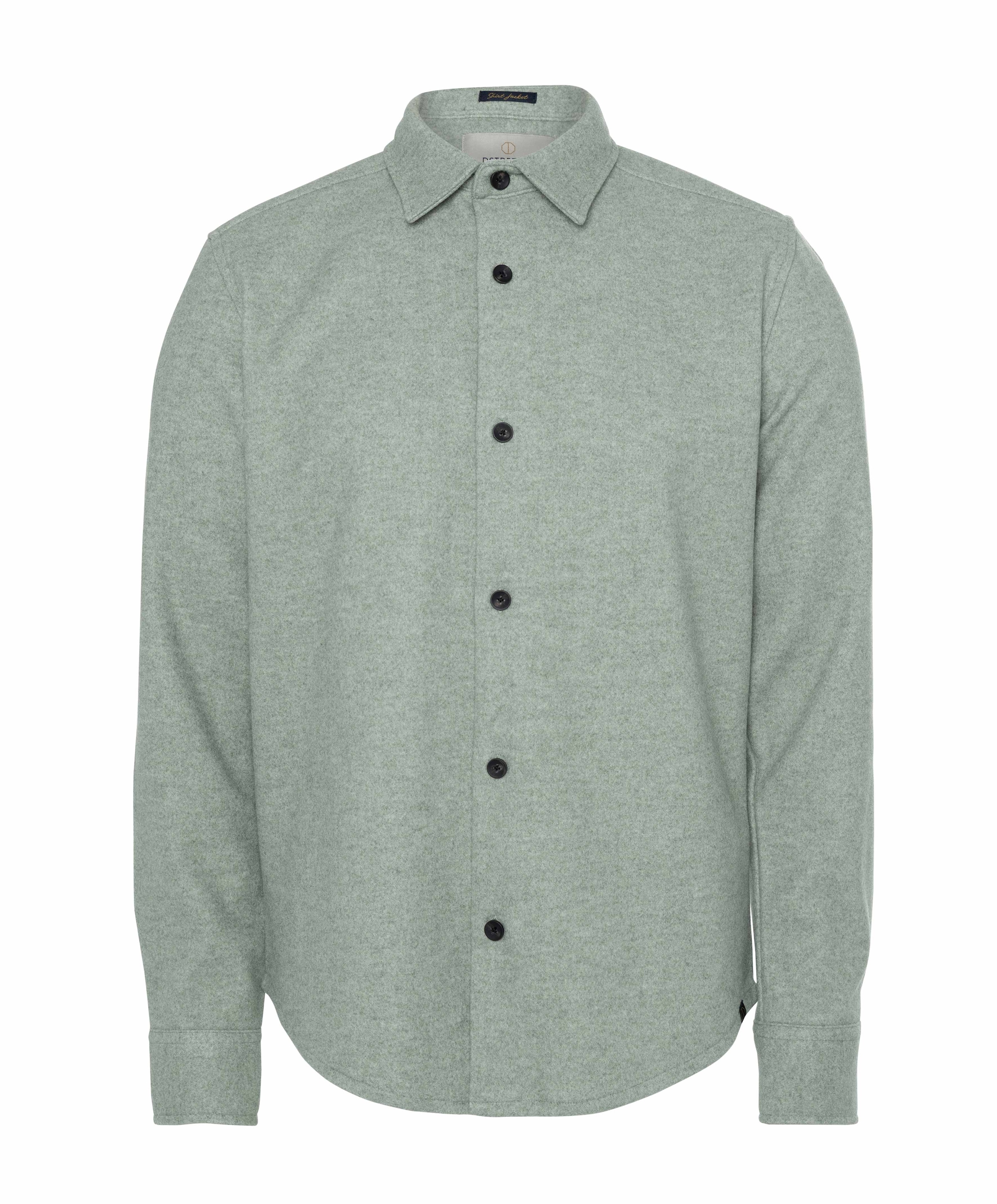 Heren overshirt groen