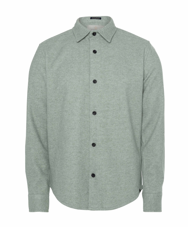 Heren overshirt groen
