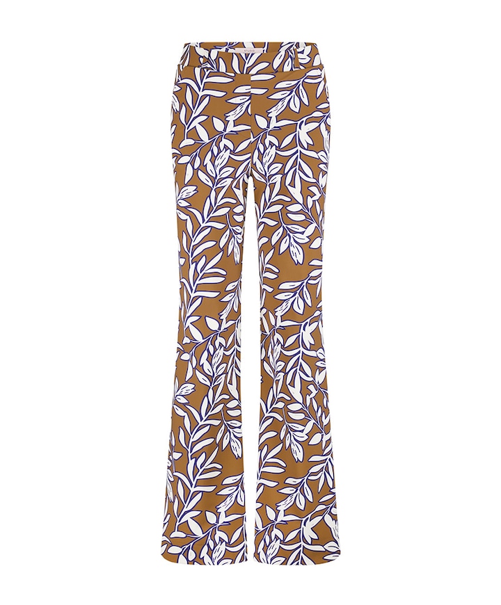 Marilon leaves broek beige