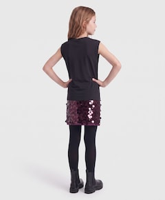 Meisjes rok bordeaux