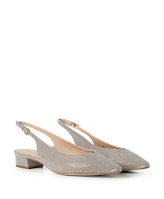 Women Sling dames slingbacks goud