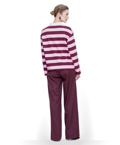 Dames broek bordeaux