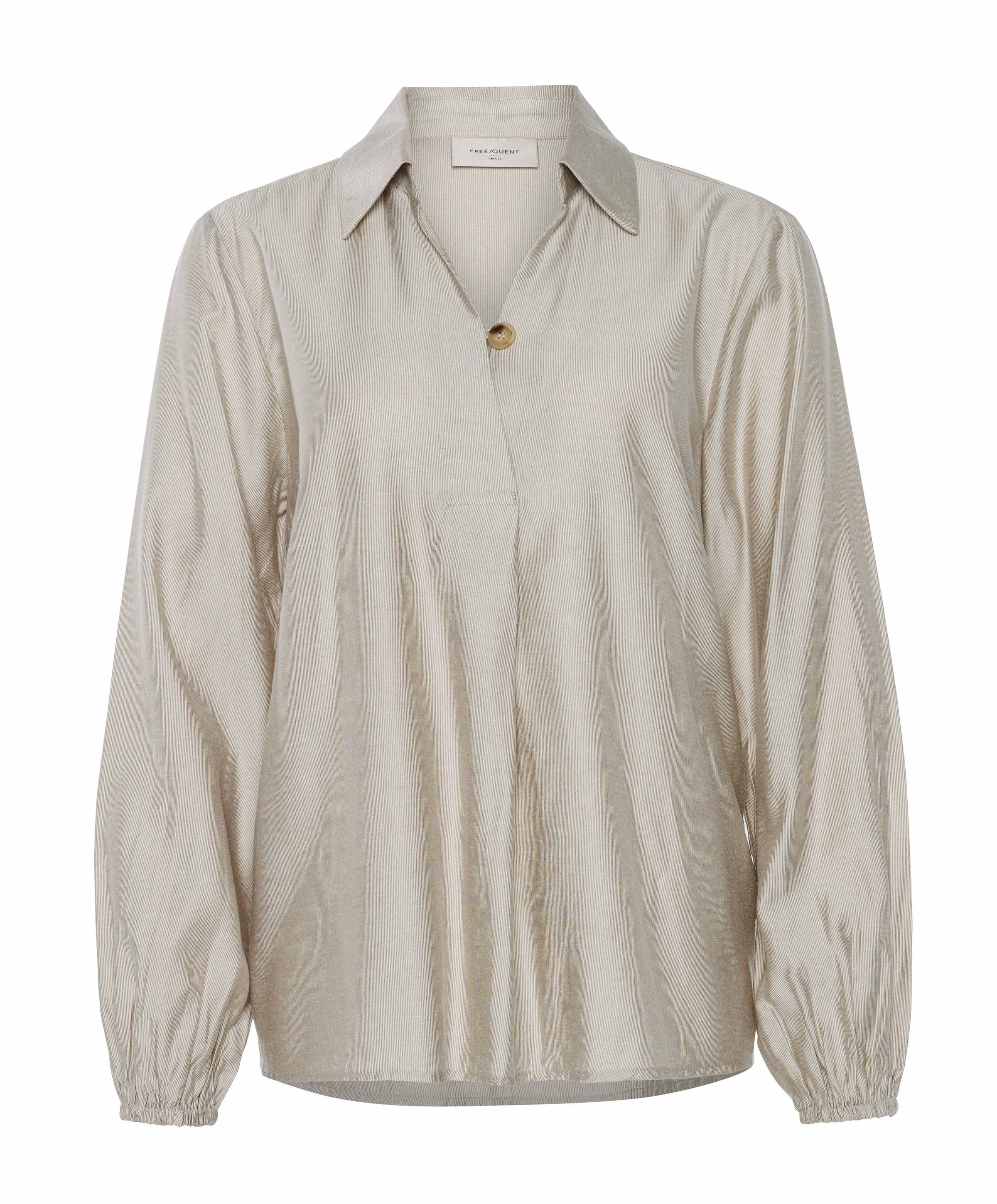 Dames blouse beige