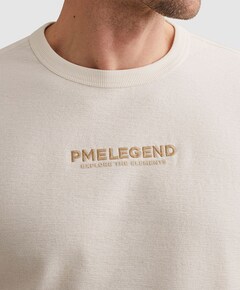 Heren T-shirt ecru