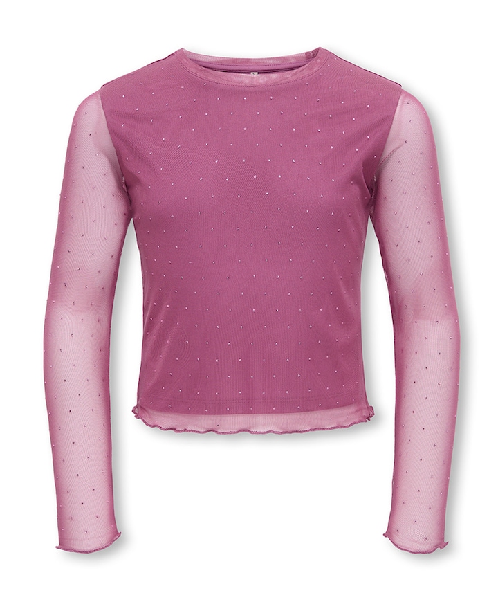 Meisjes longsleeve roze