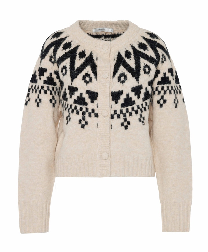 Dames vest ecru