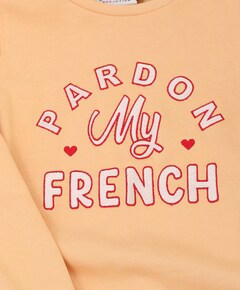 Meisjes sweater geel