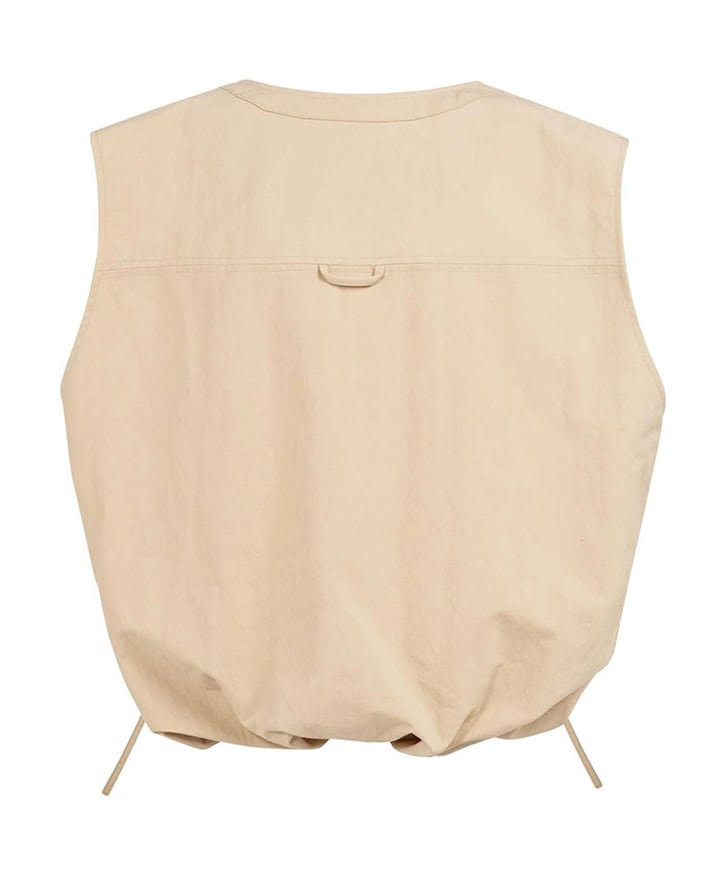 Dames bodywarmer beige
