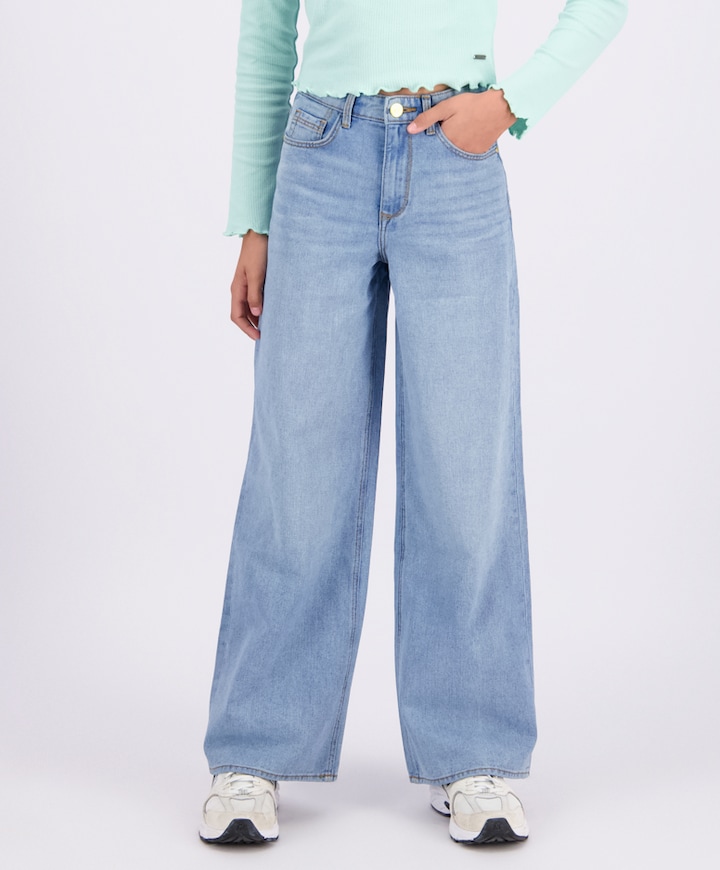 Monaco meisjes jeans blauw